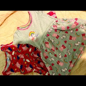 2 Peppa Pig Toddler Dresses